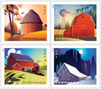 the best discount on Barns postcard stamps