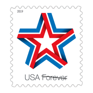 cheap star ribbon forever stamps