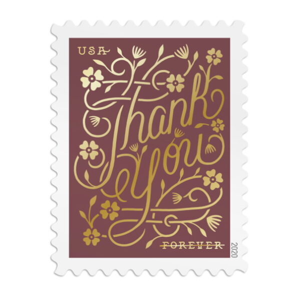 buy Thank You Stamps 2020