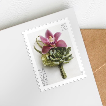 Buy USPS WEDDING STAMPS: CONTEMPORARY BOUTONNIERE