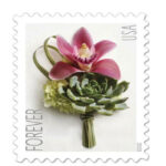 Contemporary Boutonniere stamp