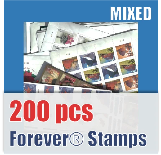 $80 for 200pcs Forever stamps: BUY NOW!