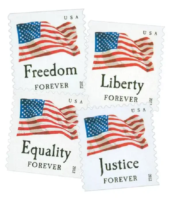 US Flag stamp 2012