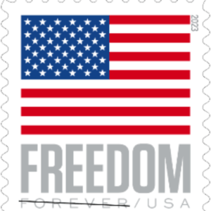 buy discount USPS 2023 flag us postal stamps cheap forever stamps in bulk for sale.