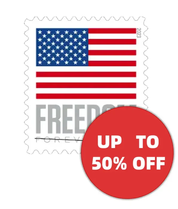 Get Discount Cheap Forever Stamps in Bulk with Up to 50% Off