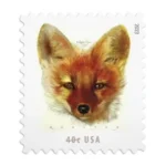 Red Fox Stamps 2023 Additional Postage-1 40¢