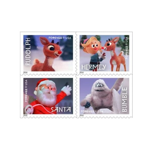 buy Rudolph stamp as 2023 holiday stamps