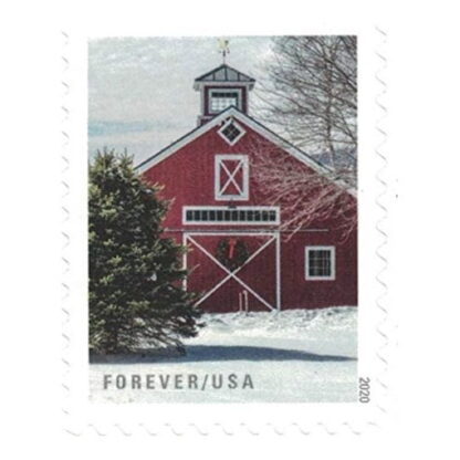 discount USPS Winter Scenes postage stamps cheap forever stamp in bulk on sale for Xmas