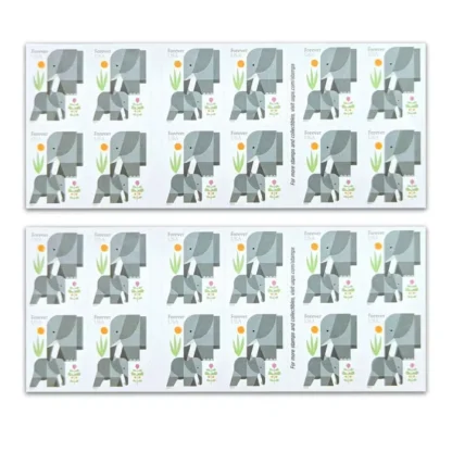 discount USPS elephants postage stamp cheap forever stamps in bulk for sale