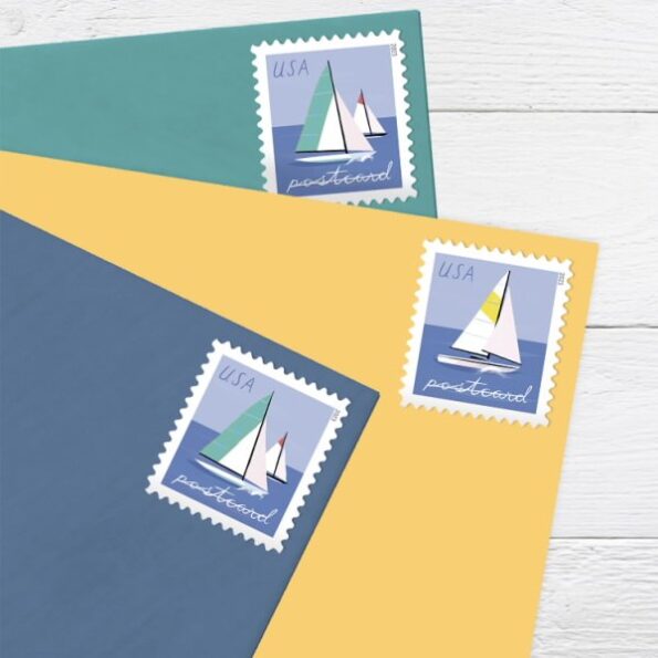 buy best sailboats postcard stamp in 2023 cheap in bulk for sale