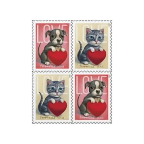 buy 2023 love forever stamps cheap in bulk