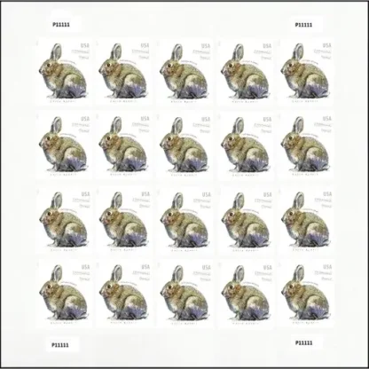 Brush Rabbits Stamps USPS forever stamps cheap in bulk for sale