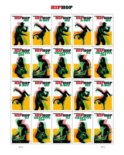 buy discount usps hip hop postage stamp cheap forever stamps in bulk for sale
