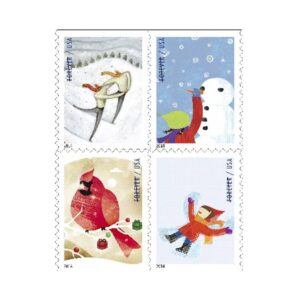 discount-USPS-winter-fun-stamp-cheap-forever-postage-in-bulk